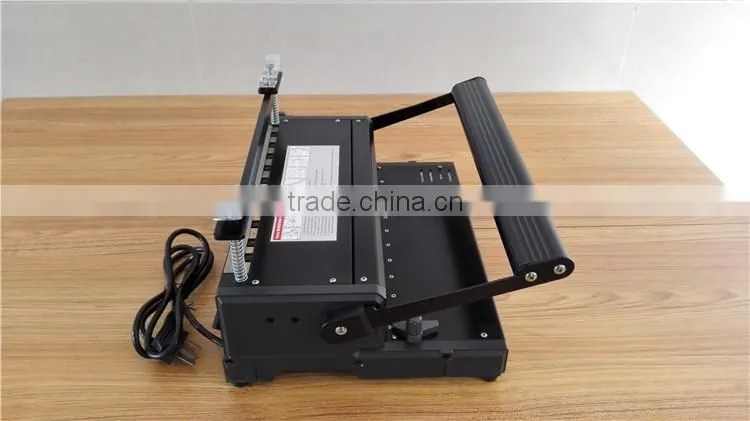 SG-V10 strip binding machine velo annealed black binders