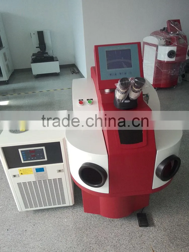 Hailei Manufacturer jewelry welding machine laser welder power 150W portable welding machine