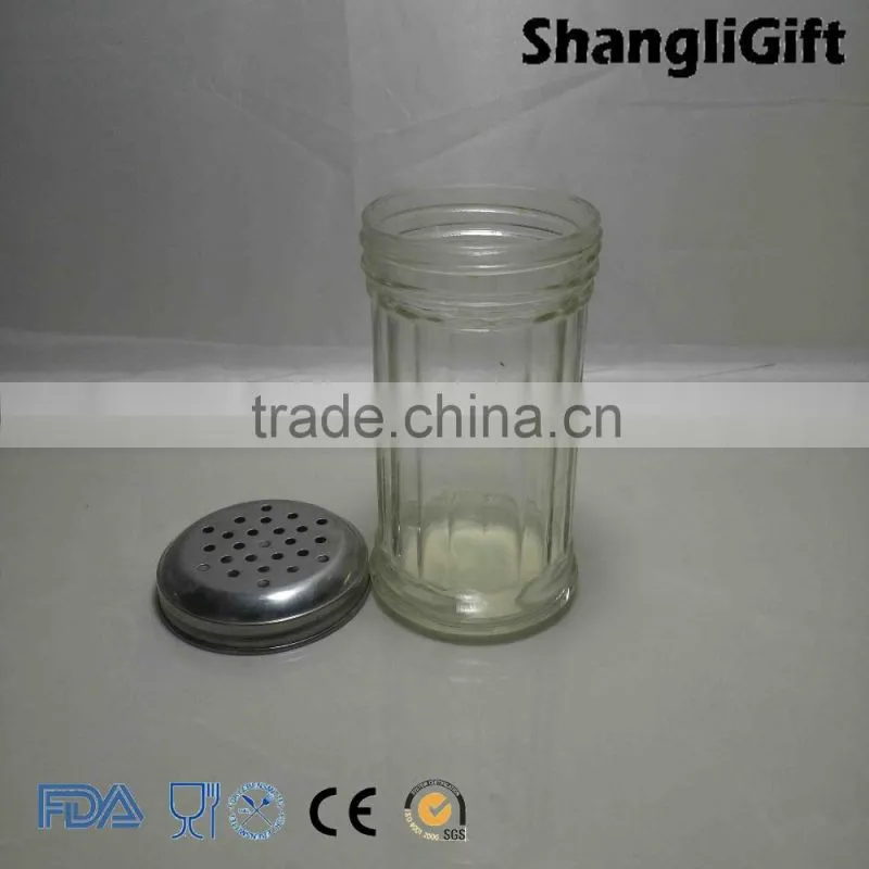 New Design Simply Organic Glass Spice Jar Bottles With Screw Cap