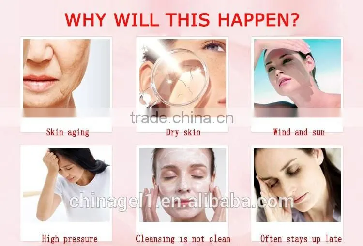 Rose Deep Moisturizing whitening Facial Mask Soft collagen Facial Mask
