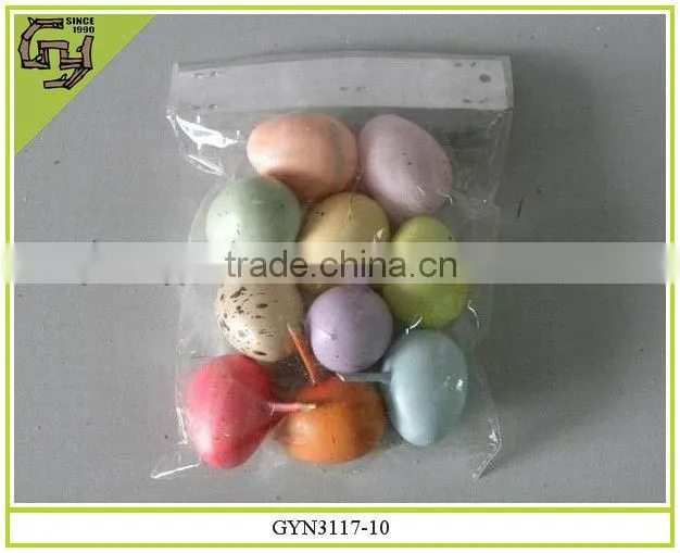 2014 decorative plastic handmade easter eggs