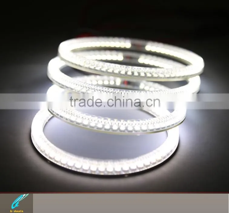 B-deals 4*106mm super bright full size smd angel eyes for E46 Cabrio/ Coupe 2D(04+)