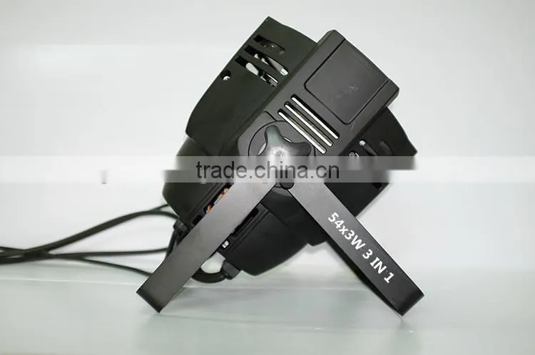 cheap price LED par light 54x3w RGB 3in1 wholesale price led par can light