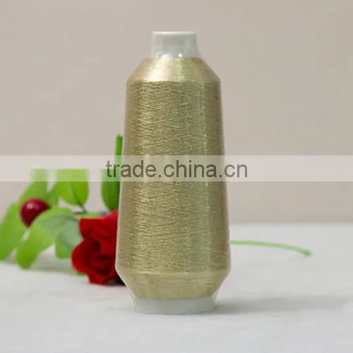 2015 promotional japanese golden metallic yarn