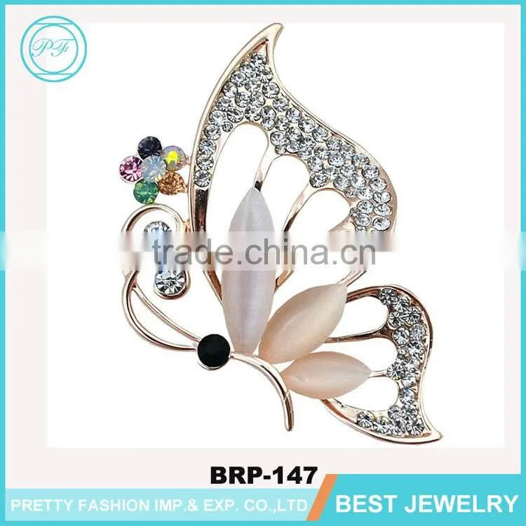 Newest Style Popular Zinc Alloy Fashion Jewelry Brooches Wholesale For Weddings Decoration