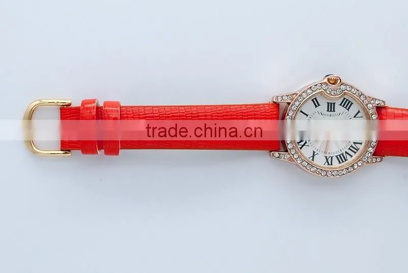 stainless steel squartz vogue watch Luxury Brand Wrist Watches Women