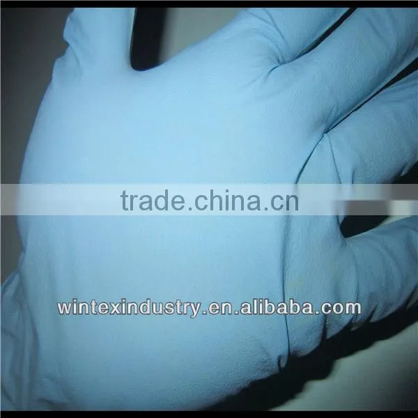 Powder free colored disposable nitrile gloves