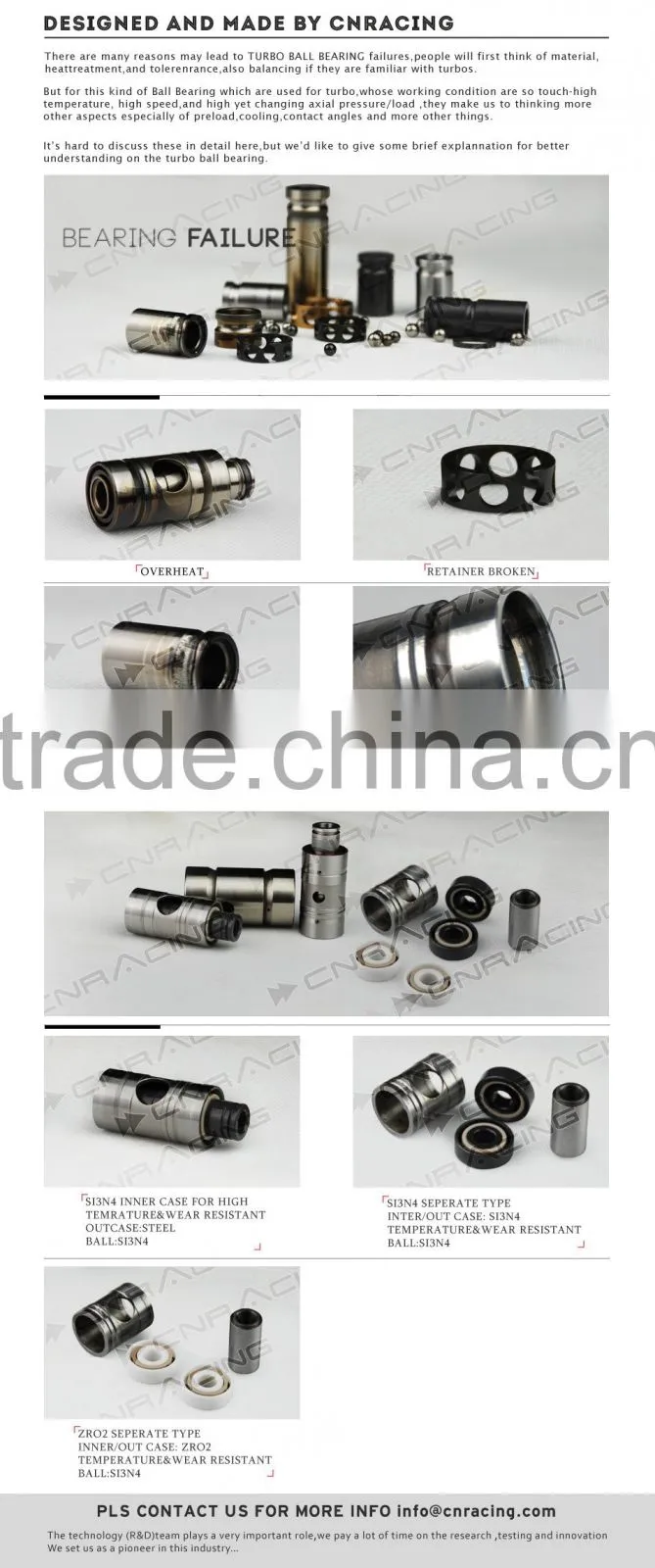 Billetl wheel ball bearing turbo charger GTX3582R