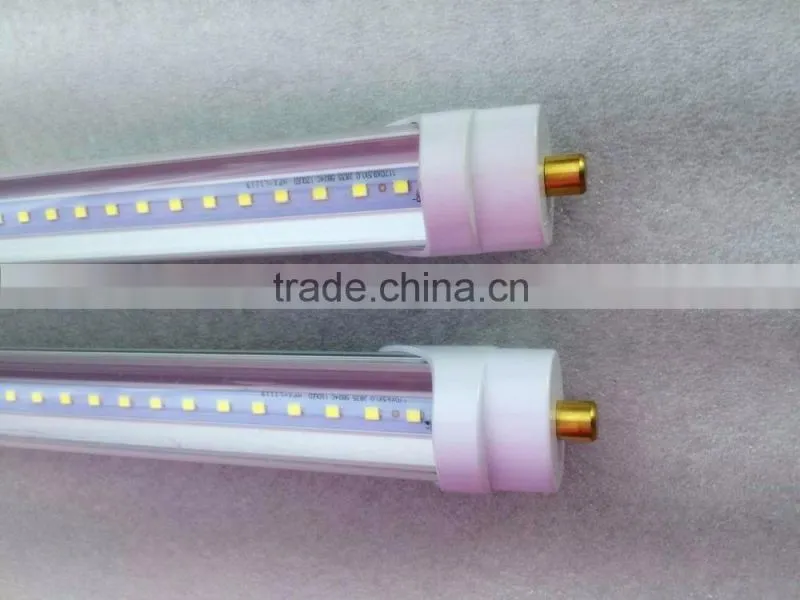 t8 led tube 44W 240cm 8feet single pin for indoor lighting