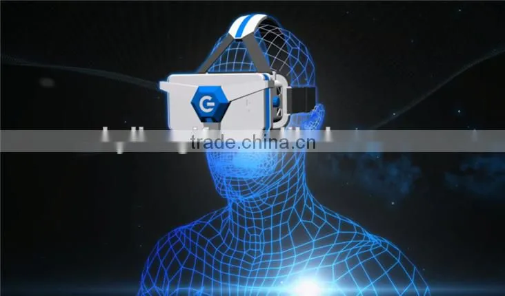 2016 Coolest design 3D VR glasses headset