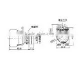 WL160-22YW-11 Momentary emergency push button switch