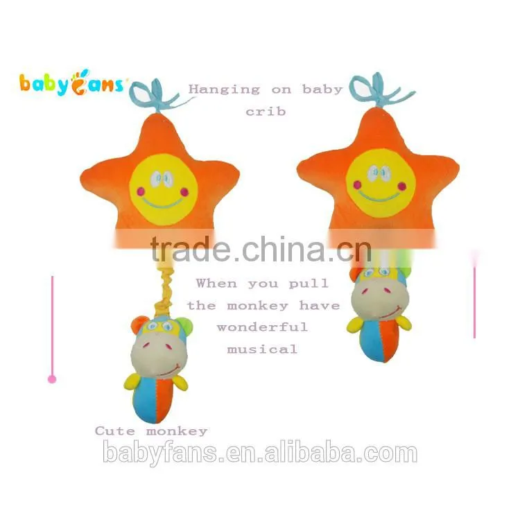 Babyfans Foshan Lower Price Wholesale Plush Music Baby Soft Toys