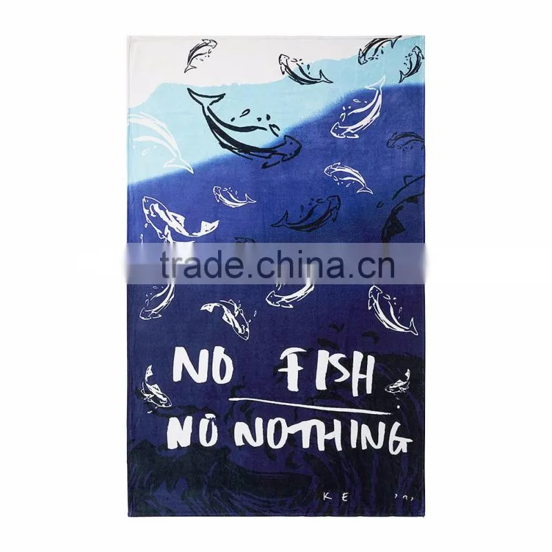 Wholesale Custom Color Cheap Microfiber Beach Towel
