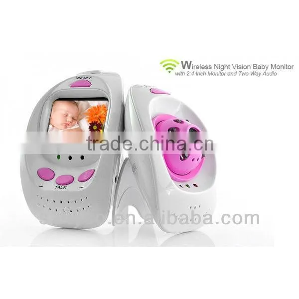 2.4inch wireless baby monitor camera baby product