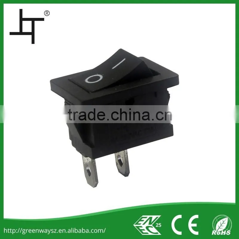single pole Rocker Switch for table-lamps and panel lights
