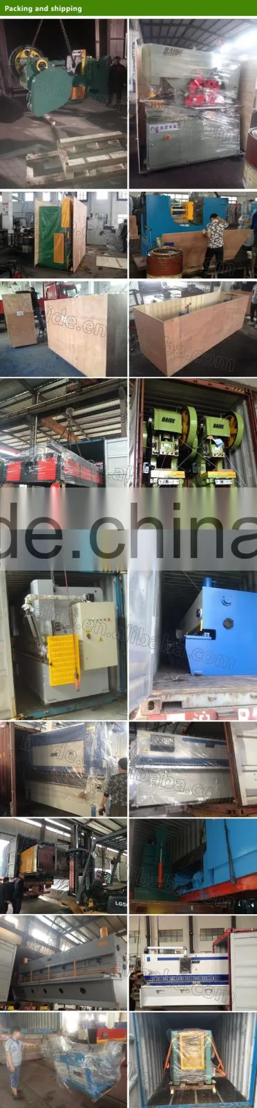 HYDRAULIC GATE-TYPE SHEARING MACHINE QC11Y SERIES-16x8000