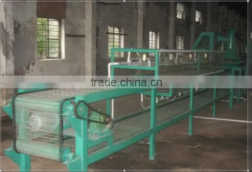 Glass lid production line