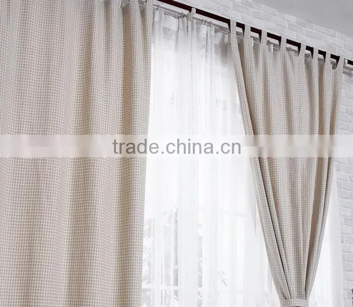 100% linen fabric for curtain from factory