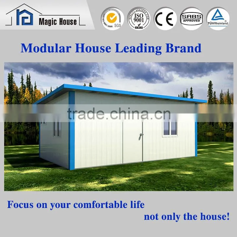 eco friendly fast building luxury modular house economical home/one bedroom family home layout