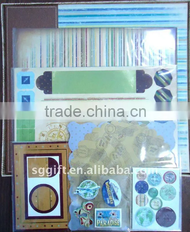12*12 Boxed Scrapbook Album Kit