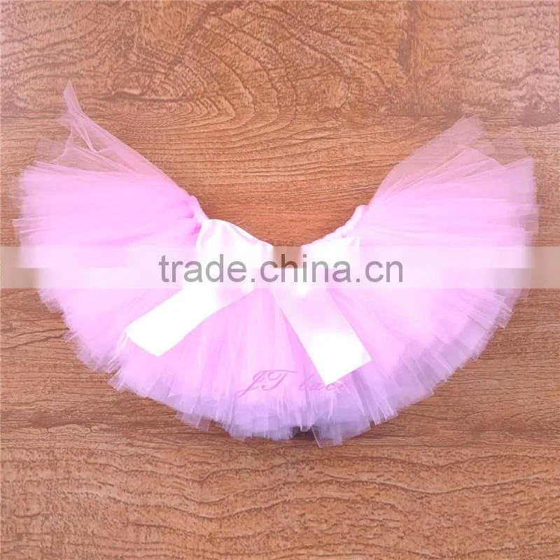 First Birthday Outfit, First Birthday Tutu Set,Photo Prop Tutu- Lt Pink tutu set