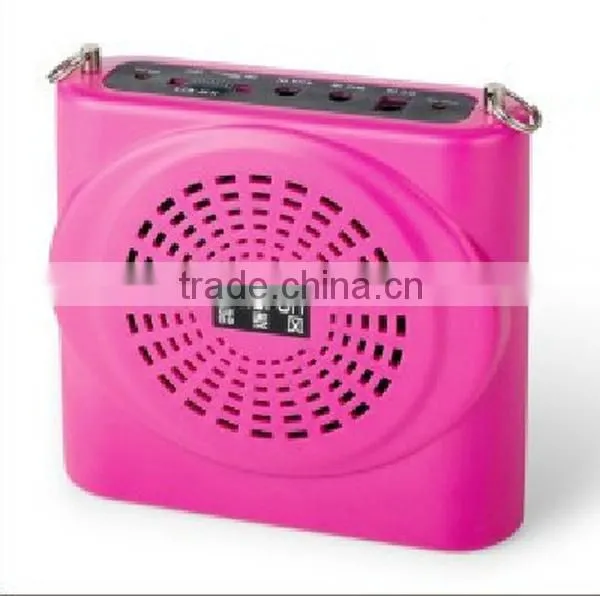 Portable lecture amplifier of black appearance K-671 15W power amplifier