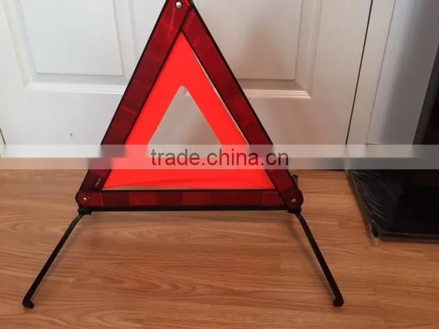 Warning Triangle Type and CE Certification car safety warn triangle