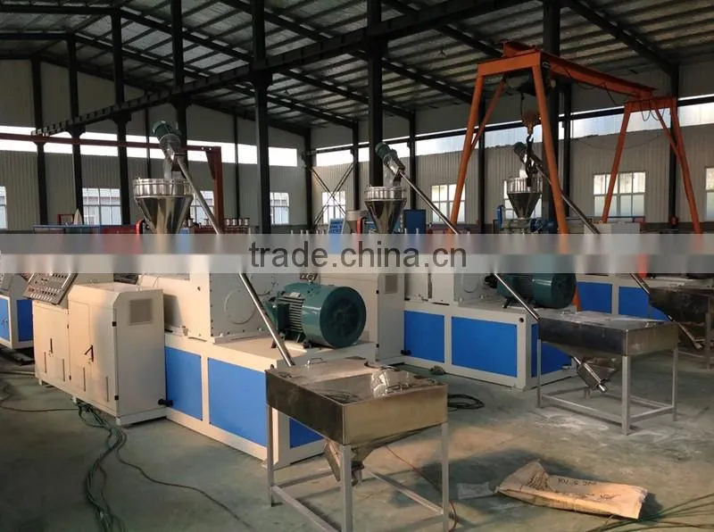 PVC pipe extrusion line/machine to make PVC pipe