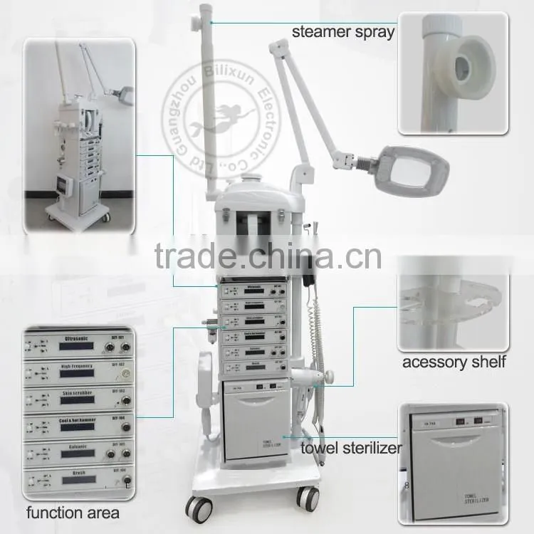 professional 17 in1 multifunction beauty saon facial machine DIY-1001