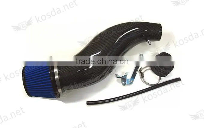 Racing Car Auto Black Carbon Fiber Air Intake Pipe Air Filter 92-00 Civi EK EG 1 Set