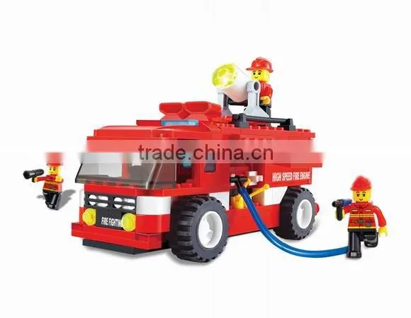 OEMfire fighter block fire-fighting equipment science toys