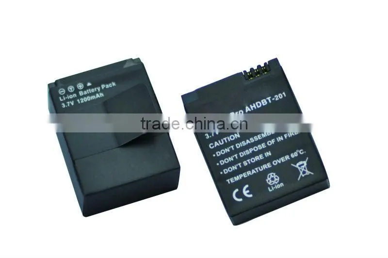 Camera Accessories for Gopro HD Hero 3 Battery 1200mAh