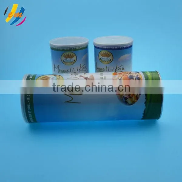 Alu foil paper can for food packing