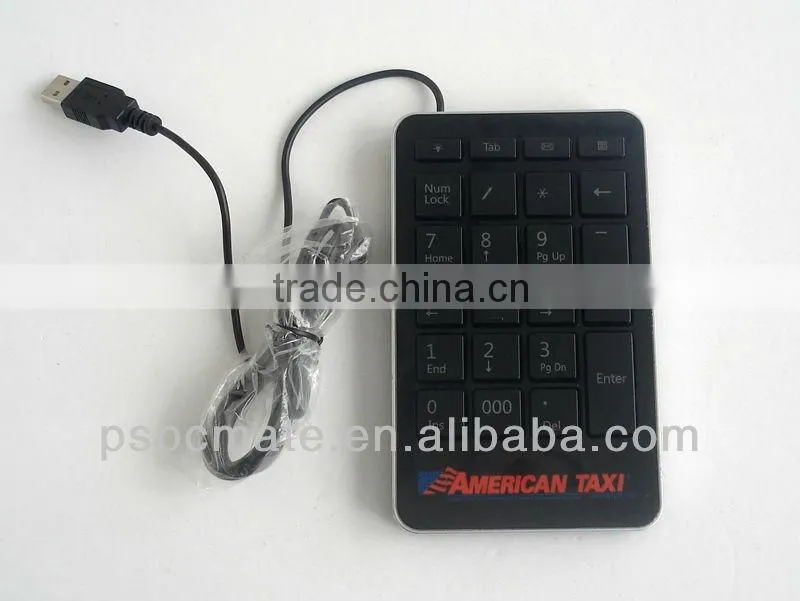 USB 19 Keys Numeric Keypad with Led Light