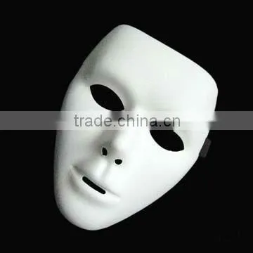 Cheap Wholesale White Green Plastic PVC Dance JabbaWockeeZ Mask for Men
