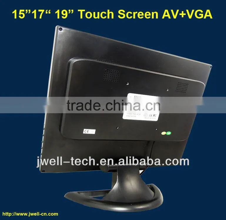 huge screen 19 inch touch screen monitor for honda civic with BNC VGA AV