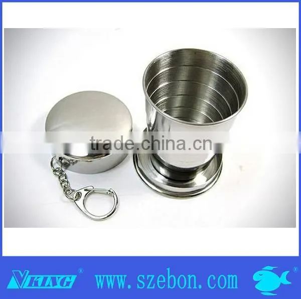 High quality stainless steel double hemming jigger measuring cup