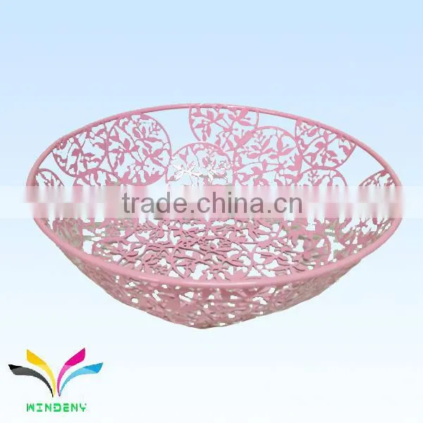 Smart design bowl shape counter top fruit waste bin manufacturers