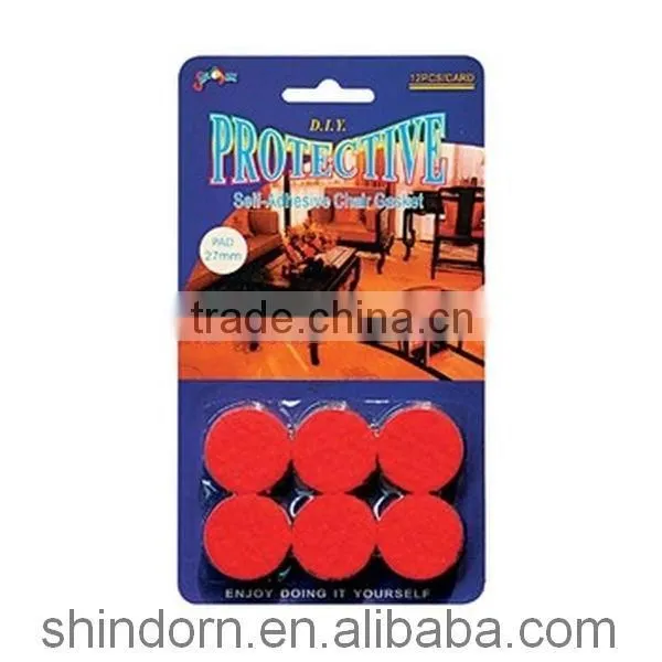 Self adhesive furniture chair feet protectors for floor protection