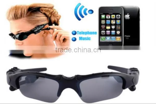 2016 Newest Product Factory Price High Quality Mobile Bluetooth Stereo Bluetooth Smart Lens Headphone