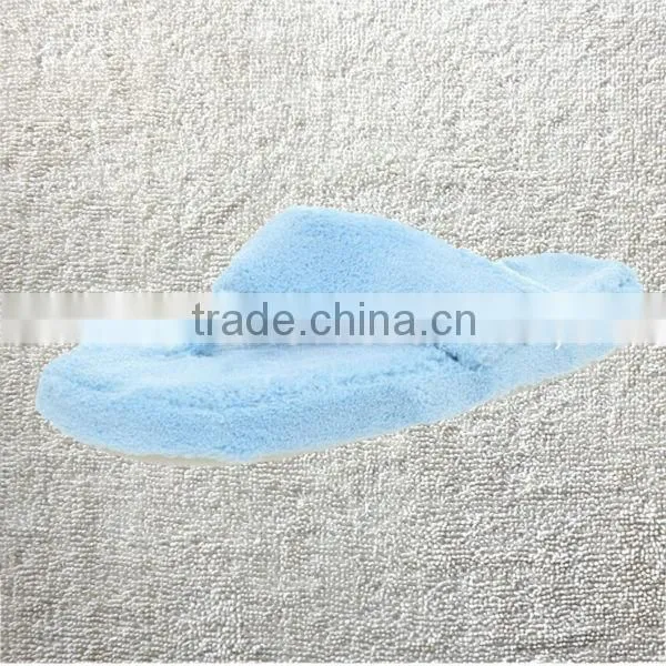 Preimum quality Woman's New Plush Satin Spa Thong Slippers in 4 Beautiful Colors