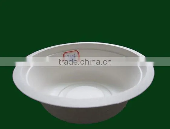 Disposable biodegradable oven safe microwave food container