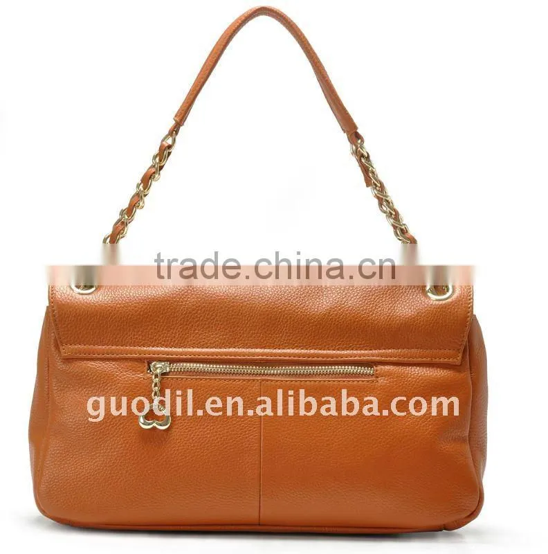 2012 Stock ladies genuine leather handbags in the lowest price
