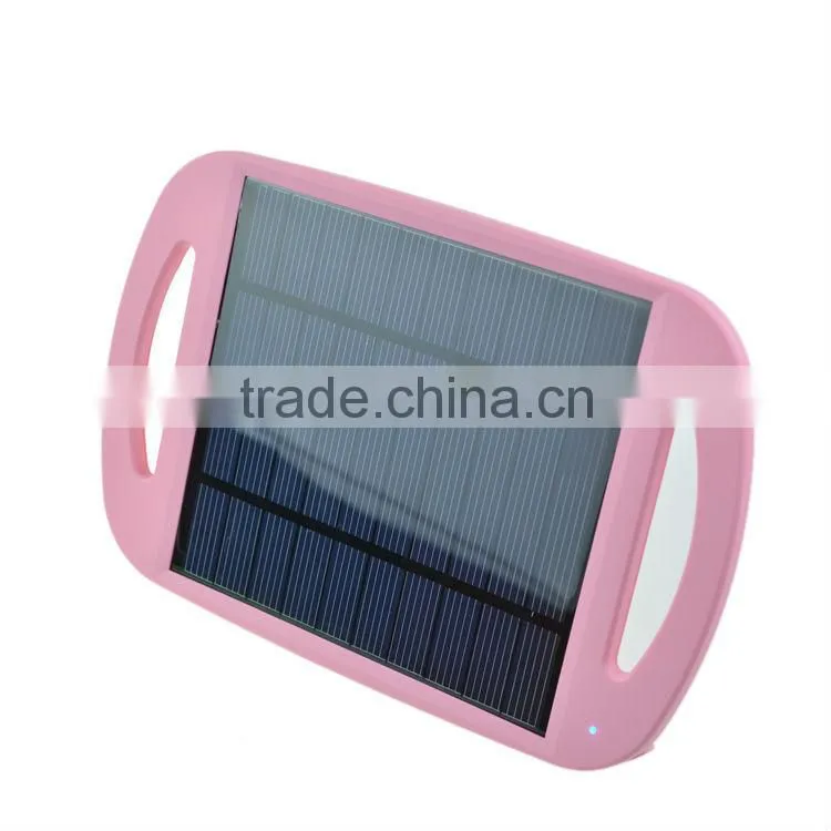 2.5W Portable Directly Solar Panel Charger with coloful free logo customized