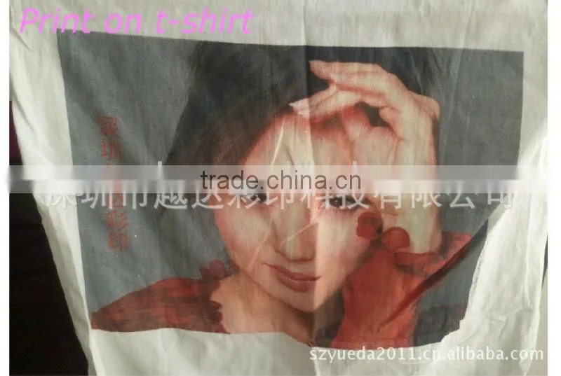 digital flatbed t shirt printer with RIP software