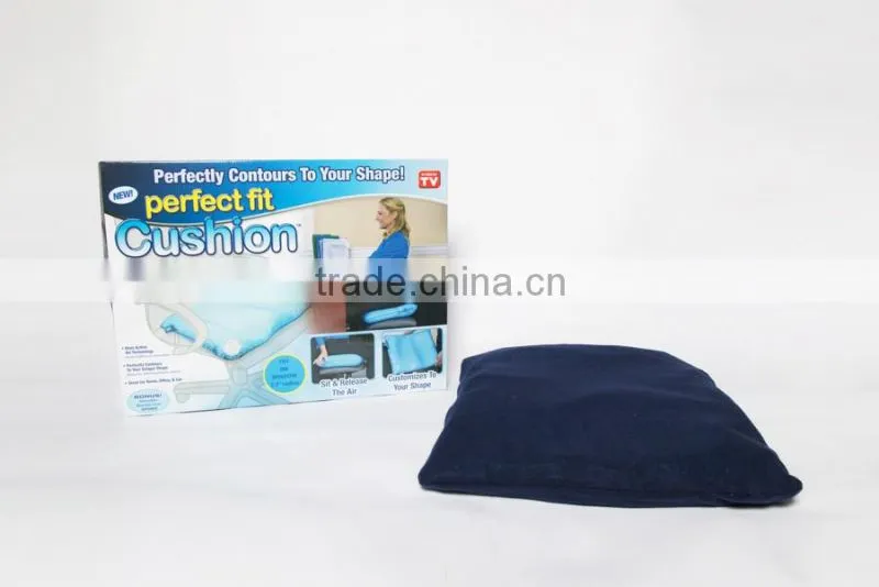 perfectly contours to your shape air beads seat cushion
