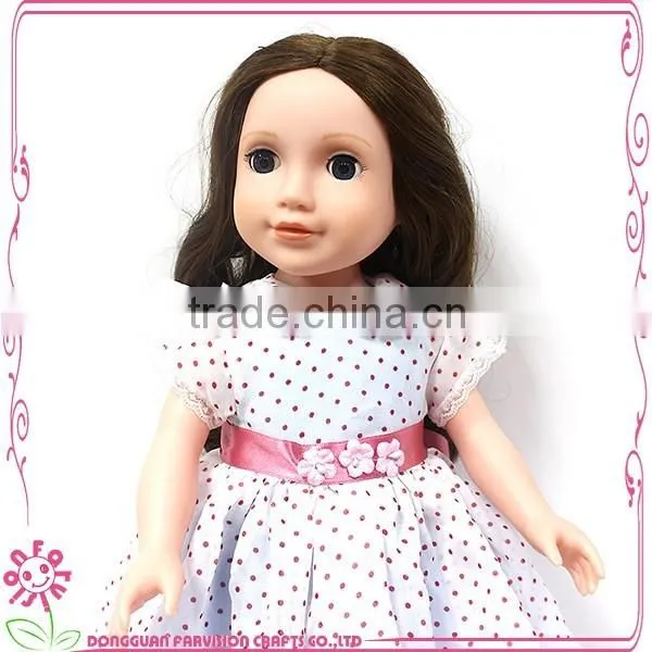 Wholesale 18 Inch Plastic Girl Toys Fashion Doll