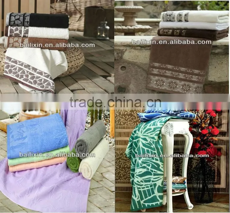 100% cotton velour reactive full printing bath towel