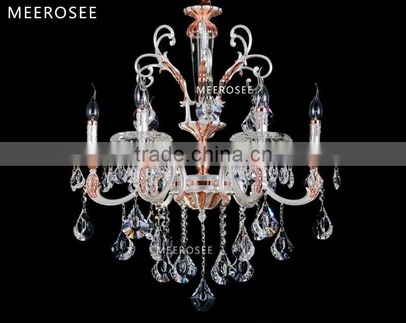 Petite European Style Chandelier Pendant Light,Crystal Chandelier Lighting In Dining Room/Bedroom/Foyer, Home Lighting MD3151 L6