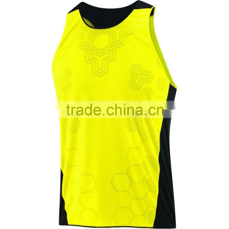 Full dye sublimation custom training singlet